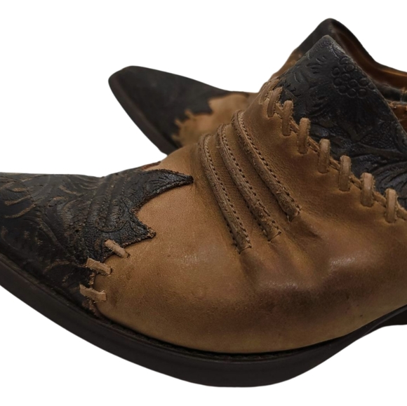 Ariat Black and Brown Women's Shoes - Picture 3 of 15